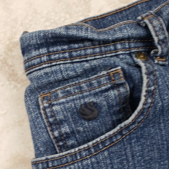 Amanda Gloria Vanderbilt Jeans Mid Rise Straight Leg Stretch Womens Size 10P - Picture 5 of 9